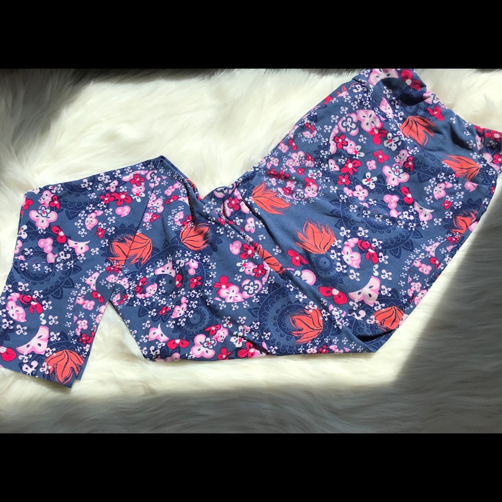 Floral Tall Curvy LulaRoe leggings